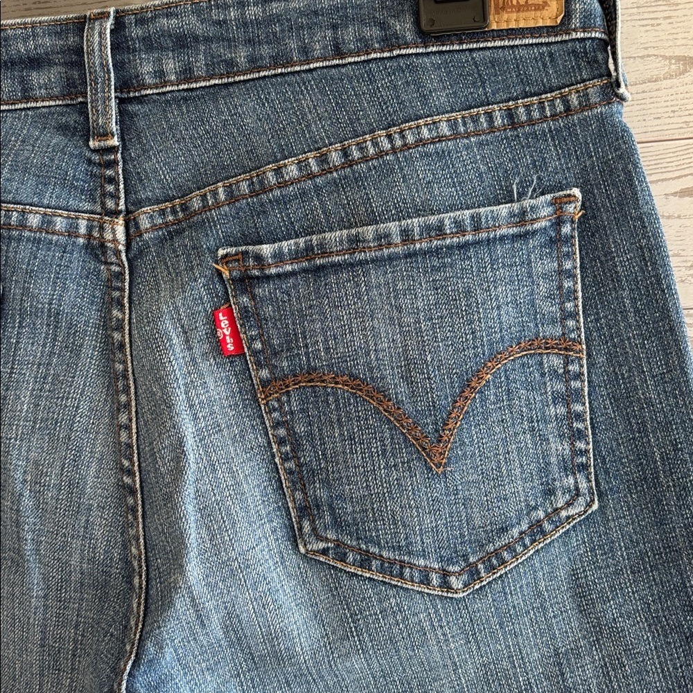 Levis Mid Rise Straight‎ Jeans Vintage women's size 12 - Picture 4 of 9